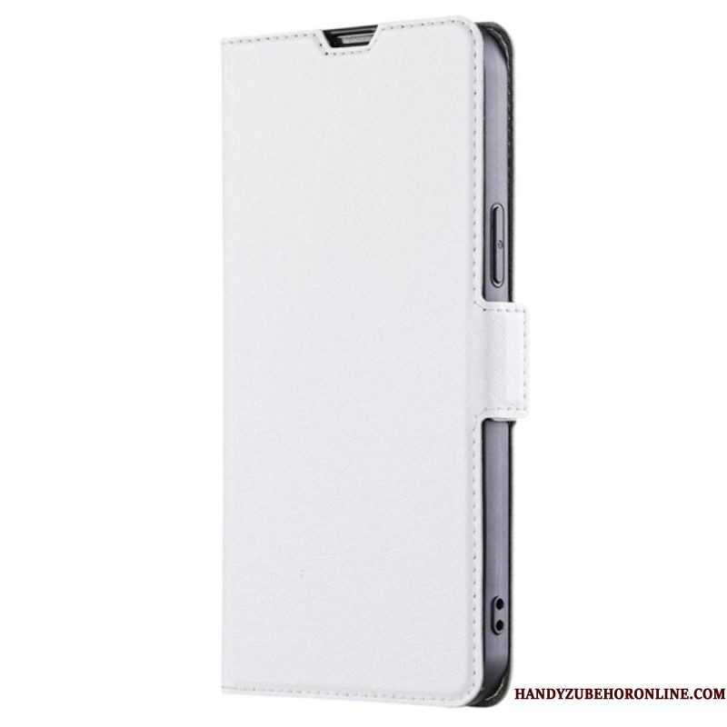 Leren Hoesje Xiaomi Redmi Note 14 Pro 4g Portemonnee Met Dubbele Sluiting Bescherming Hoesje