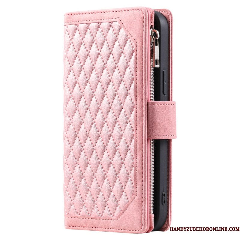 Leren Hoesje Xiaomi Redmi Note 14 Pro 5g Gewatteerde Portemonnee