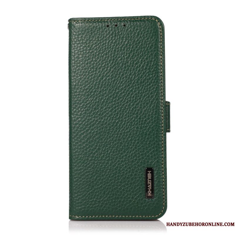 Leren Hoesje Xiaomi Redmi Note 14 Pro 5g Kazneh Rfid-beschermend Leer Bescherming Hoesje