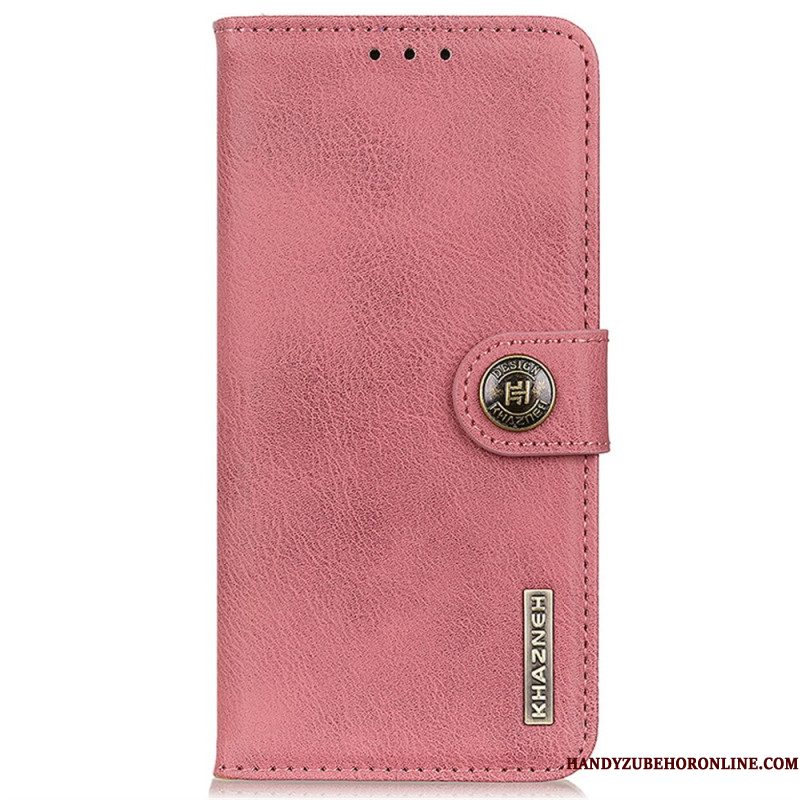 Leren Hoesje Xiaomi Redmi Note 14 Pro 5g Khazneh Bescherming Hoesje