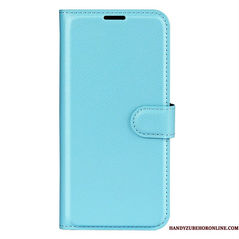 Leren Hoesje Xiaomi Redmi Note 14 Pro Plus 5g Klassiek Lychee Kunstleer