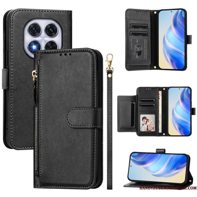 Leren Hoesje Xiaomi Redmi Note 14 Pro Plus 5g Retro Multifunctioneel
