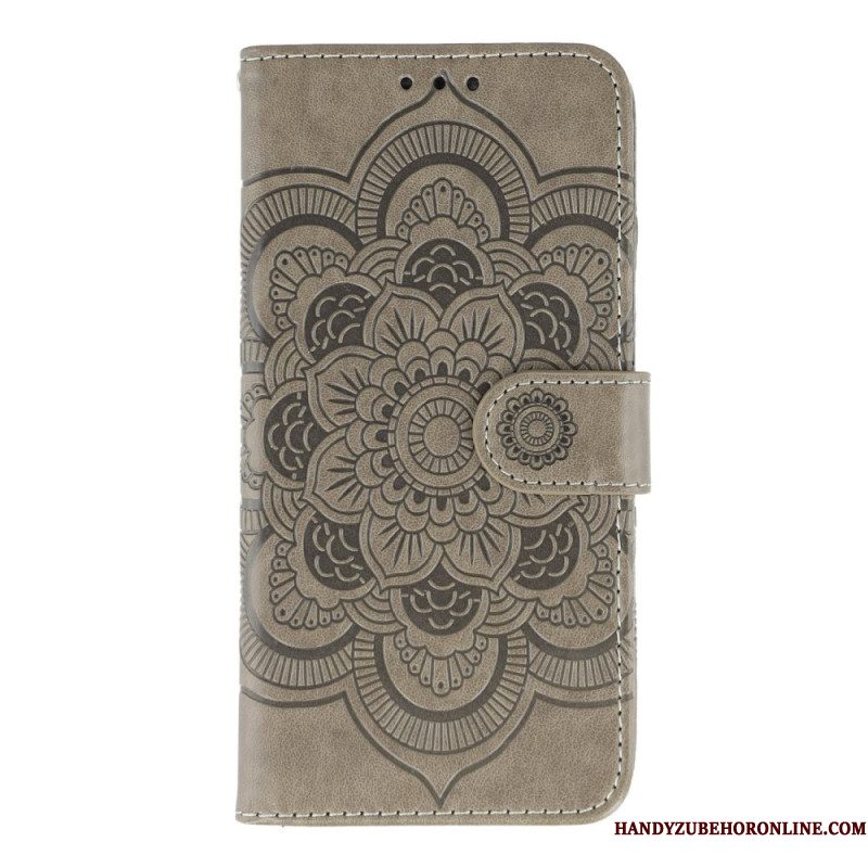 Leren Hoesje Xiaomi Redmi Note 14s Mandala Patroon Bescherming Hoesje