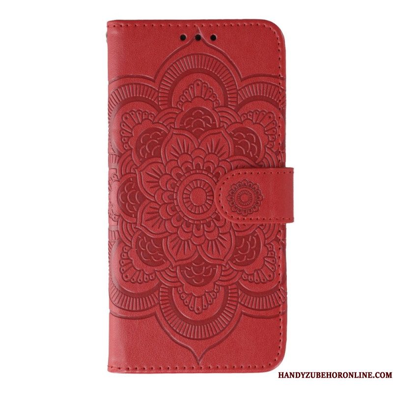 Leren Hoesje Xiaomi Redmi Note 14s Mandala Patroon Bescherming Hoesje