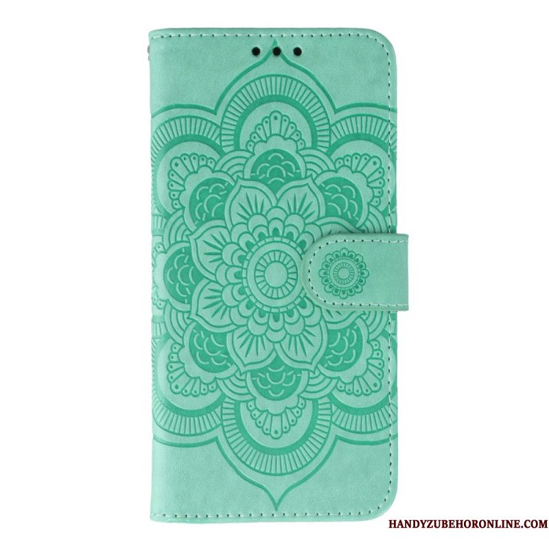 Leren Hoesje Xiaomi Redmi Note 14s Mandala Patroon Bescherming Hoesje