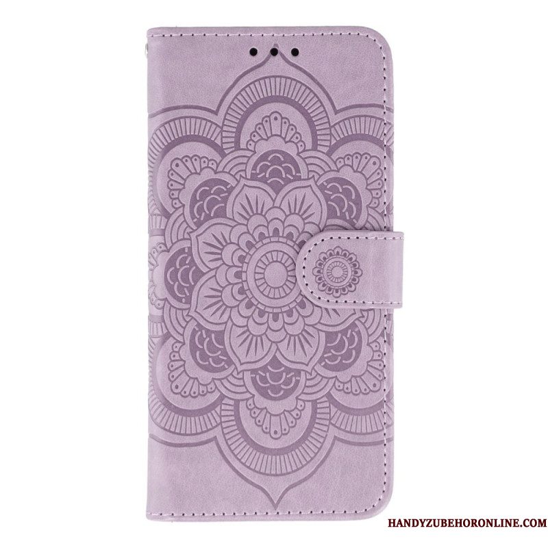 Leren Hoesje Xiaomi Redmi Note 14s Mandala Patroon Bescherming Hoesje