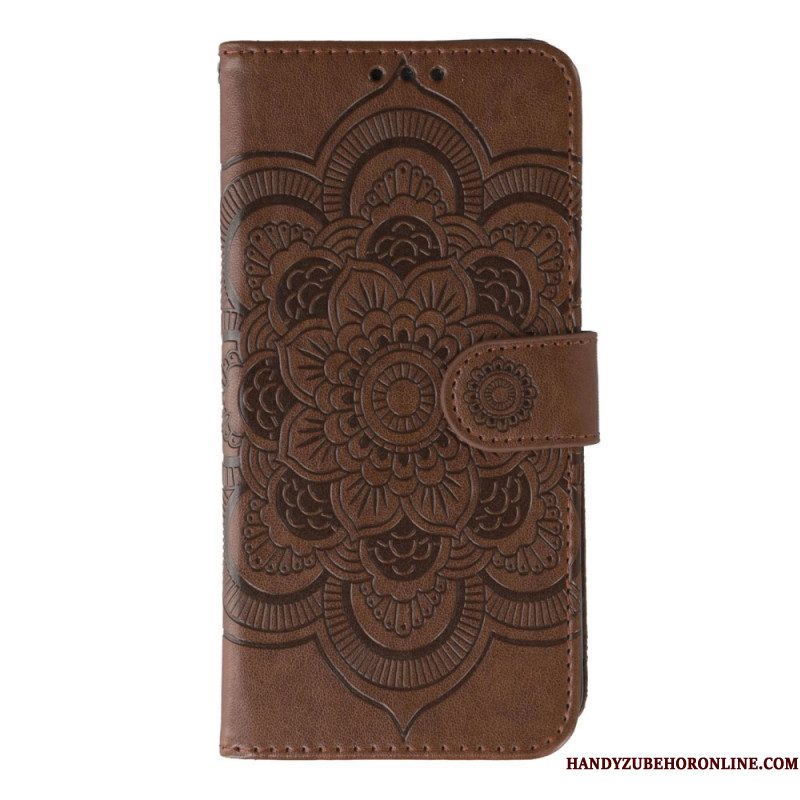 Leren Hoesje Xiaomi Redmi Note 14s Mandala Patroon Bescherming Hoesje