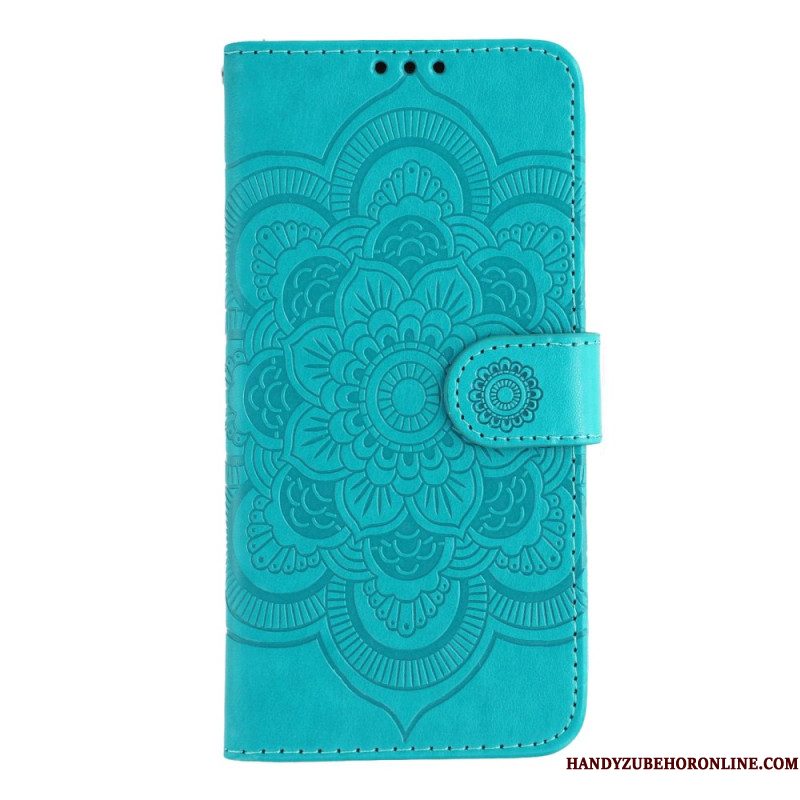 Leren Hoesje Xiaomi Redmi Note 14s Mandala Patroon Bescherming Hoesje