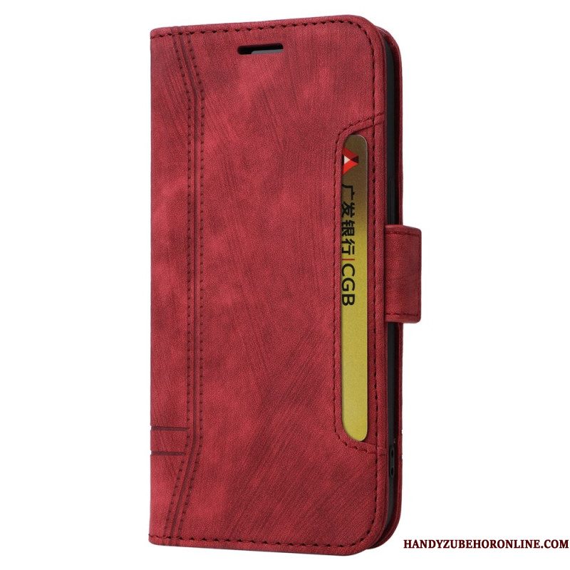 Leren Hoesje Xiaomi Redmi Note 14s Met Riem Betopnice Bescherming Hoesje