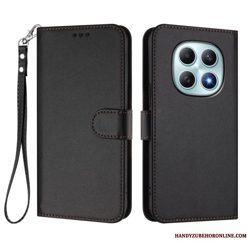 Leren Hoesje Xiaomi Redmi Note 15 5g Kunstleer