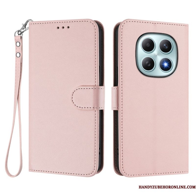 Leren Hoesje Xiaomi Redmi Note 15 5g Kunstleer