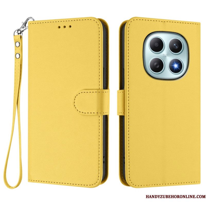 Leren Hoesje Xiaomi Redmi Note 15 5g Kunstleer