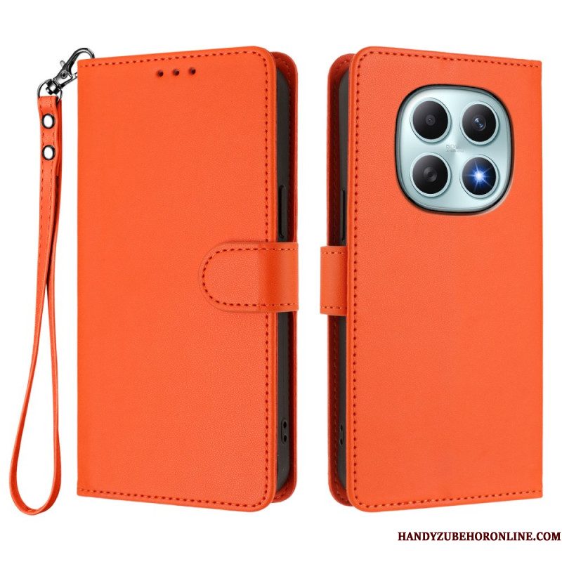 Leren Hoesje Xiaomi Redmi Note 15 5g Kunstleer
