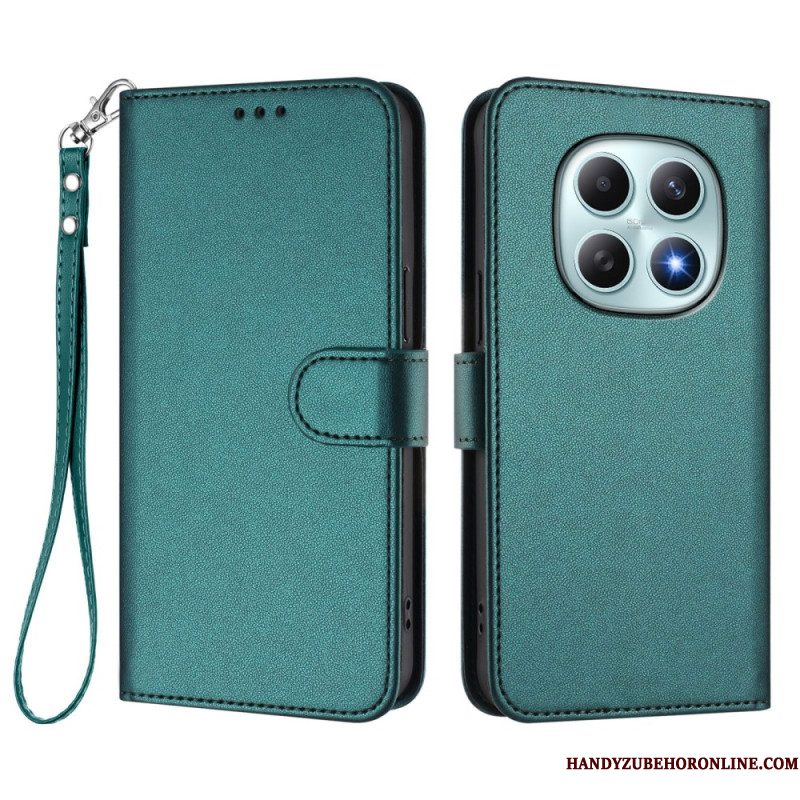 Leren Hoesje Xiaomi Redmi Note 15 5g Kunstleer