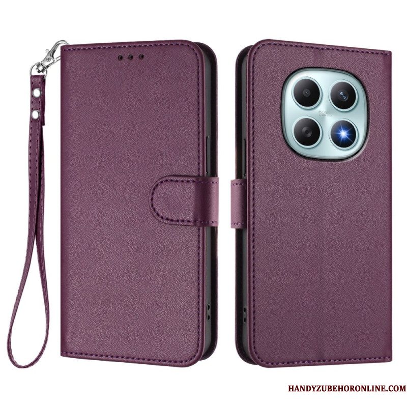 Leren Hoesje Xiaomi Redmi Note 15 5g Kunstleer
