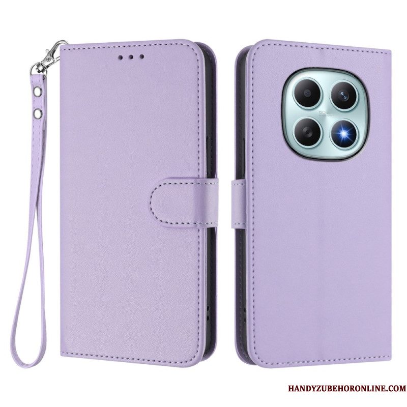 Leren Hoesje Xiaomi Redmi Note 15 5g Kunstleer