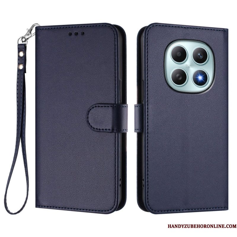 Leren Hoesje Xiaomi Redmi Note 15 5g Kunstleer