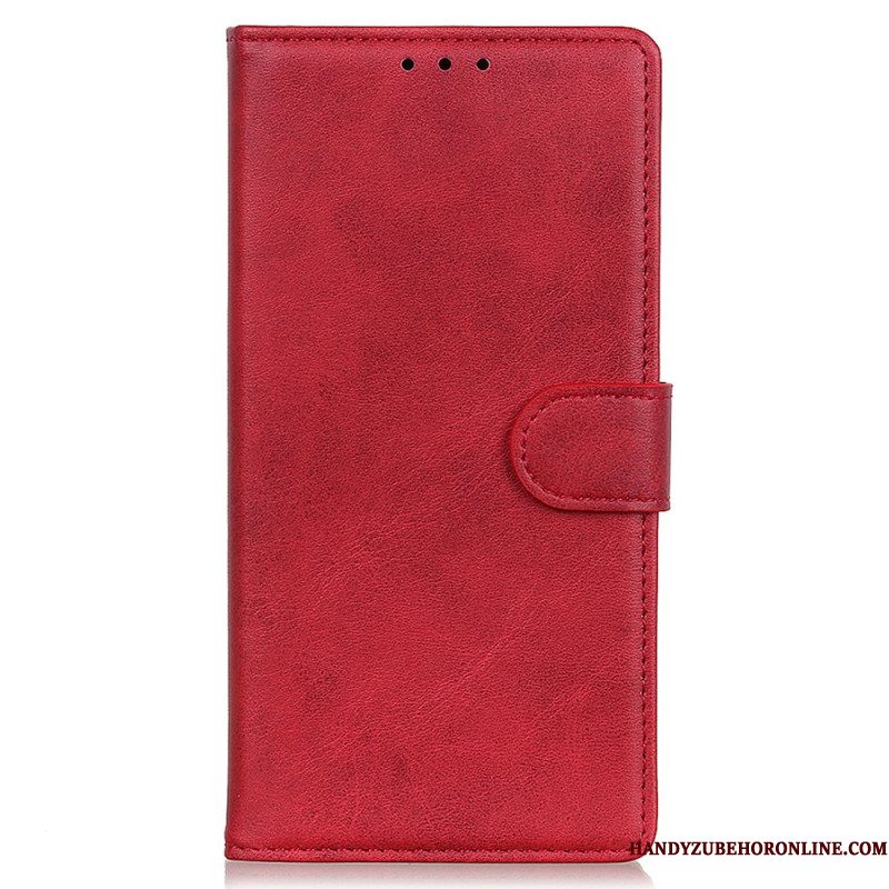 Leren Hoesje Xiaomi Redmi Note 15 5g Mat Kunstleer Bescherming Hoesje