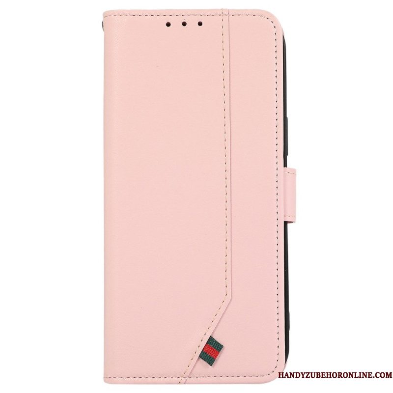 Leren Hoesje Xiaomi Redmi Note 15 5g Rfid-blokkering Bescherming Hoesje