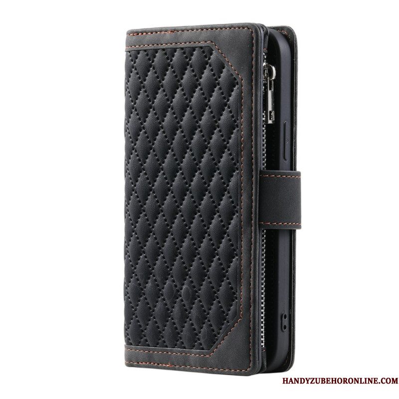 Leren Hoesje Xiaomi Redmi Note 15 Pro 5g Gewatteerd Retro Design Bescherming Hoesje