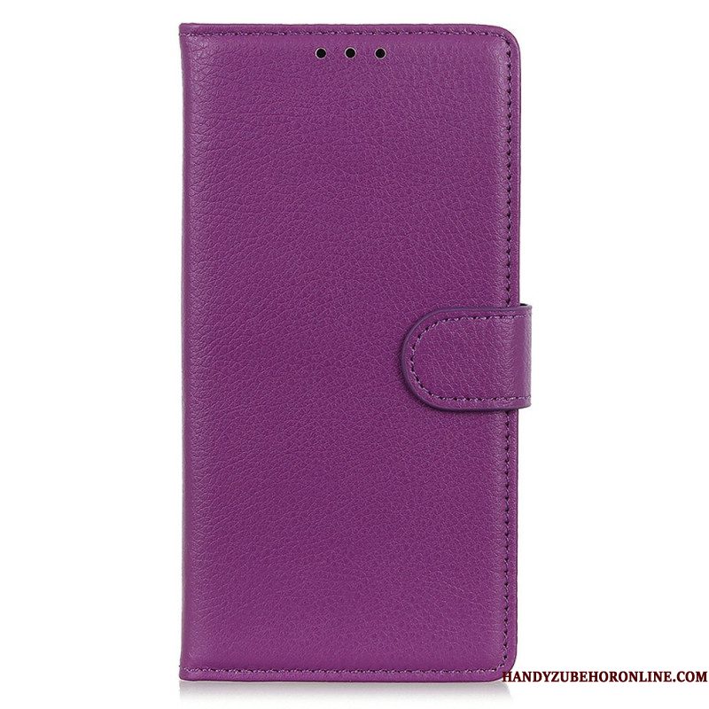 Leren Hoesje Xiaomi Redmi Note 15 Pro 5g Traditioneel Kunstleer Bescherming Hoesje