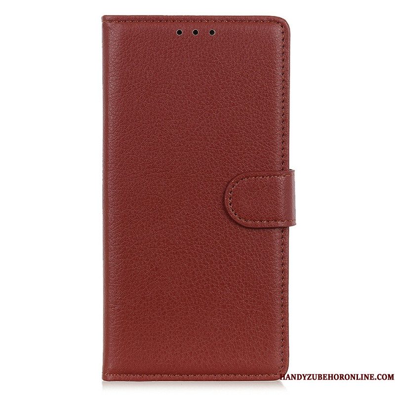 Leren Hoesje Xiaomi Redmi Note 15 Pro 5g Traditioneel Kunstleer Bescherming Hoesje