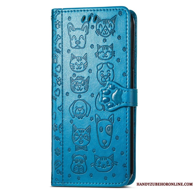 Leren Hoesje Xiaomi Redmi Note 15 Pro Plus 5g Geanimeerde Dieren