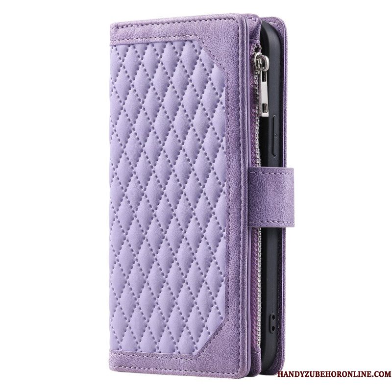 Leren Hoesje iPhone 17 Premium Gewatteerd