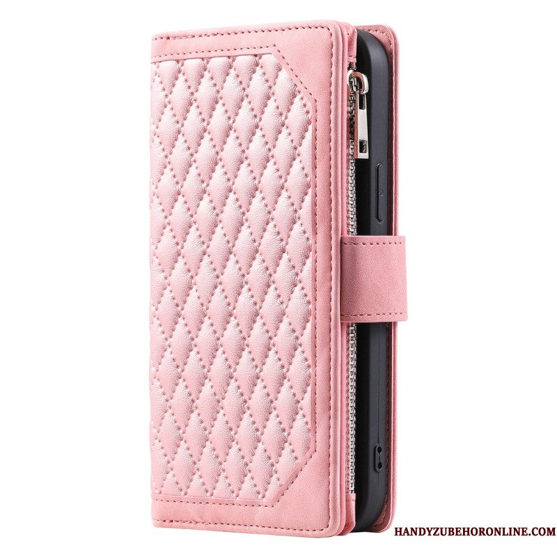 Leren Hoesje iPhone 17 Premium Gewatteerd