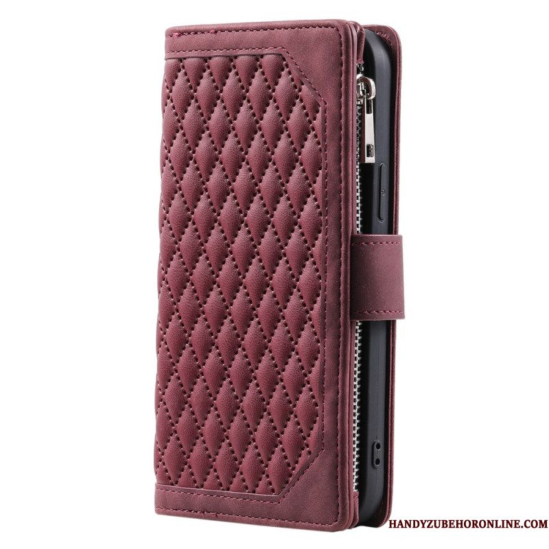 Leren Hoesje iPhone 17 Premium Gewatteerd