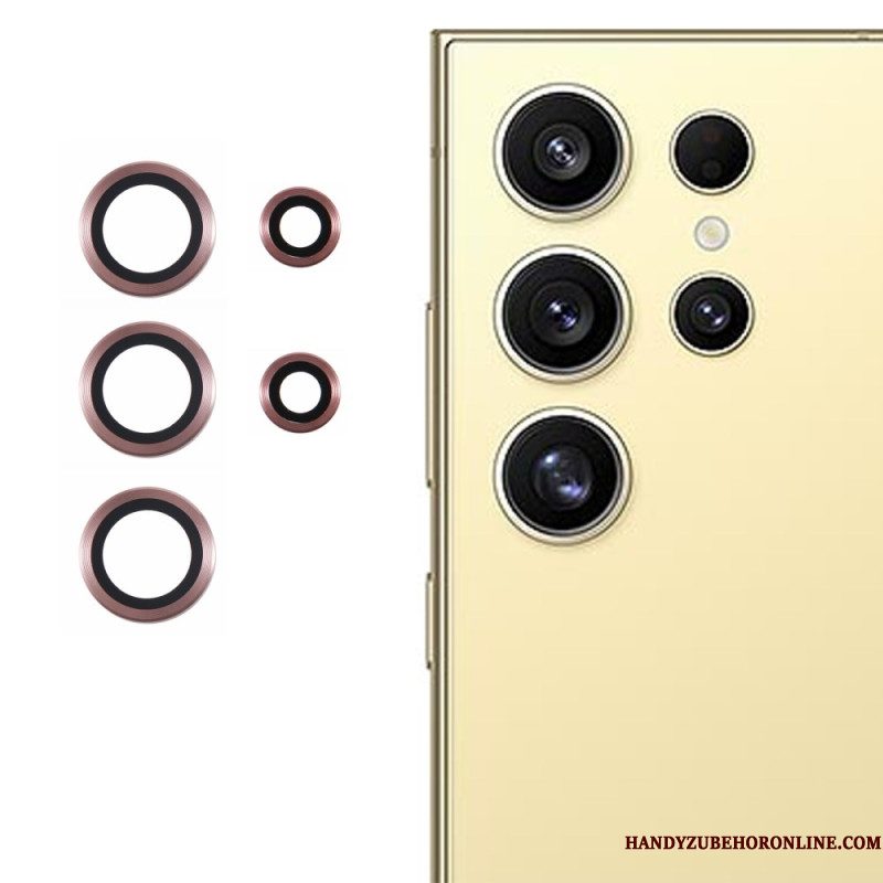Metalen Lensbeschermer Voor Samsung Galaxy S25 Ultra 5g Gegalvaniseerd En Gehard Glas