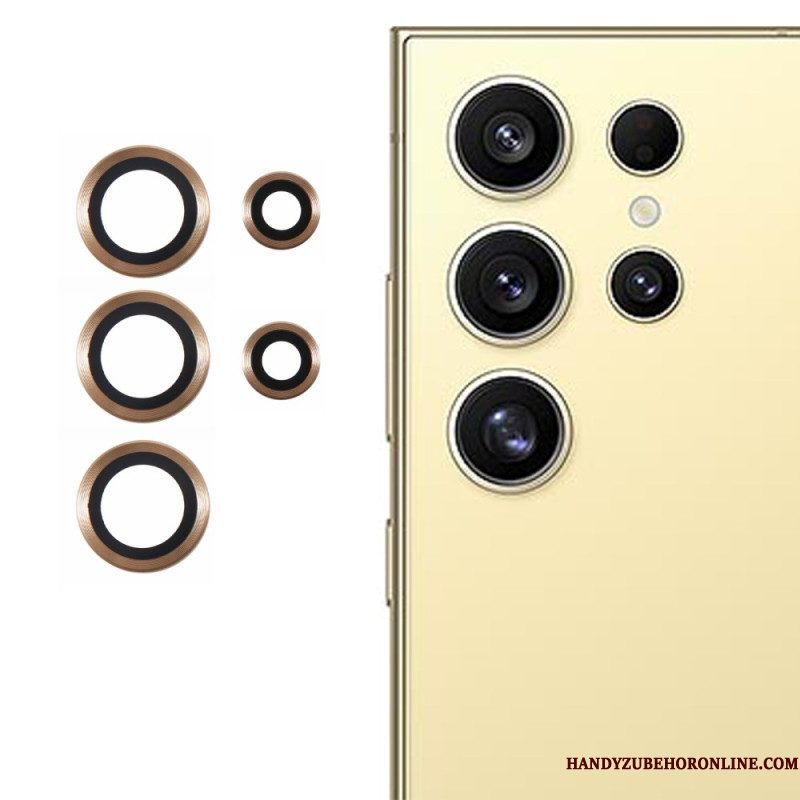 Metalen Lensbeschermer Voor Samsung Galaxy S25 Ultra 5g Gegalvaniseerd En Gehard Glas