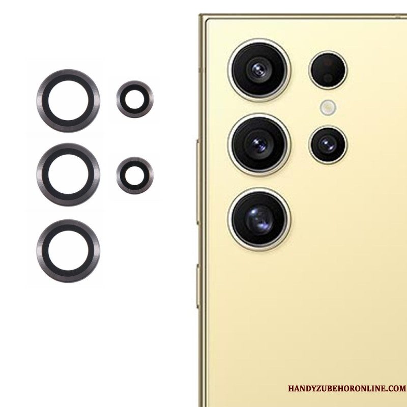 Metalen Lensbeschermer Voor Samsung Galaxy S25 Ultra 5g Gegalvaniseerd En Gehard Glas