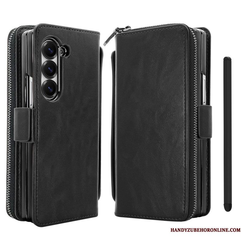 Samsung Galaxy Z Fold 7 Etui Met Rits En Riempje