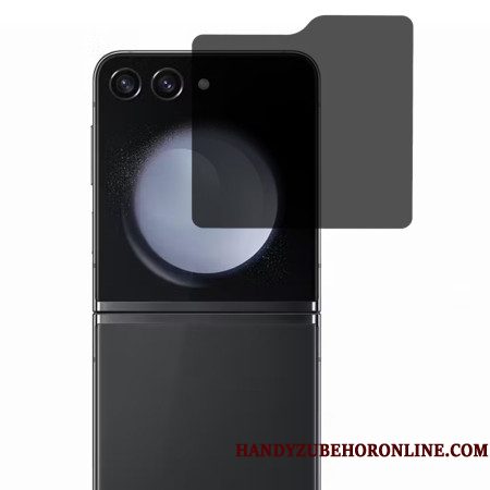 Anti-spionage Schermbeschermer Voor Samsung Galaxy Z Flip 7 Fe / Z Flip 6. Extern Scherm