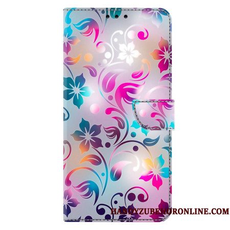 Bescherming Hoesje Samsung Galaxy A17 4g / 5g Handgemaakte Bloemen