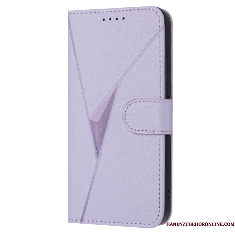 Bescherming Hoesje Samsung Galaxy S25 5g Edge Driehoekig Patroon