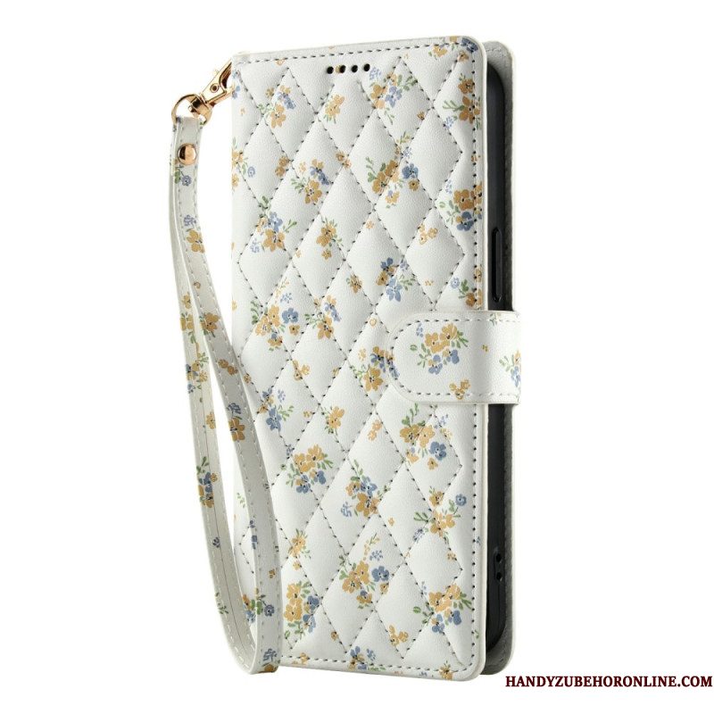 Bescherming Hoesje Samsung Galaxy S25 Fe Bloemenkoord