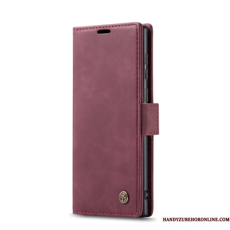 Bescherming Hoesje Samsung Galaxy S25 Ultra 5g Suède-effect Caseme