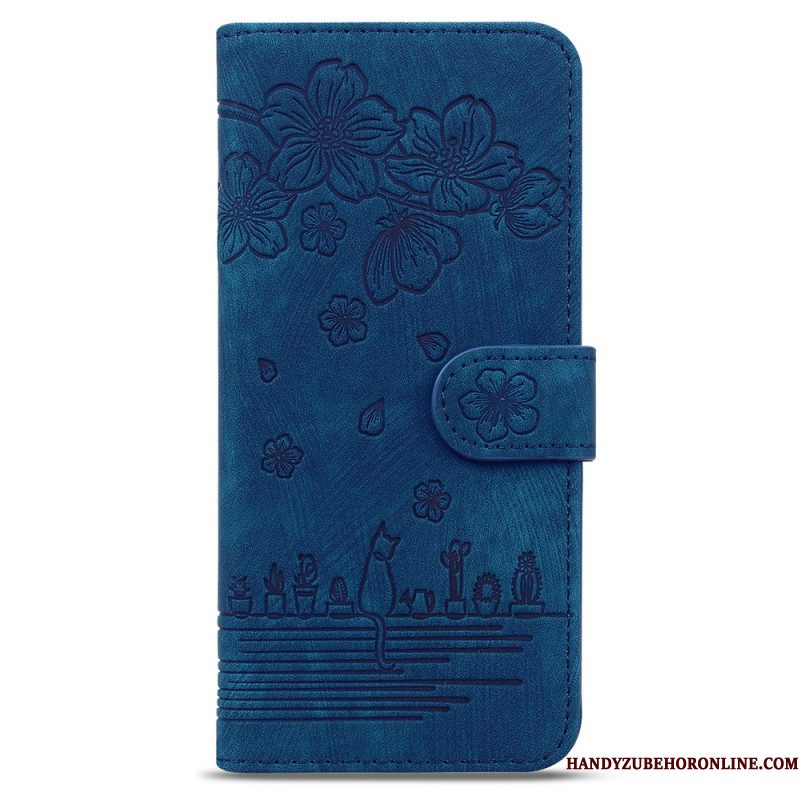 Bescherming Hoesje Samsung Galaxy Z Fold 7 Cat Scene
