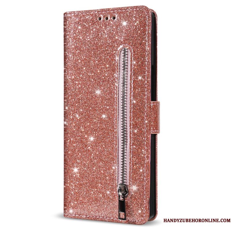 Bescherming Hoesje Samsung Galaxy Z Fold 7 Glitter
