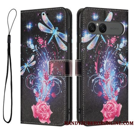 Bescherming Hoesje Sony Xperia 10 Vii Libellen