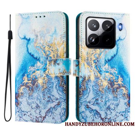 Bescherming Hoesje Xiaomi 15 Pro Oceaanmarmer