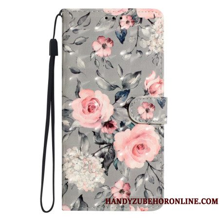 Bescherming Hoesje Xiaomi 15t Pro Roze Bloemen