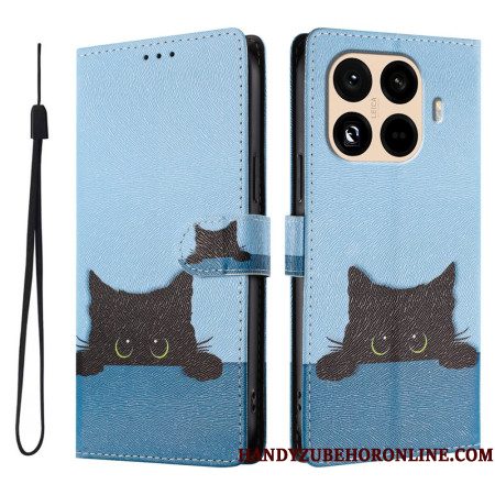 Bescherming Hoesje Xiaomi 15t Pro Zwarte Kat