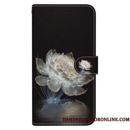 Bescherming Hoesje Xiaomi Redmi Note 14 5g Kristallen Pioenroos