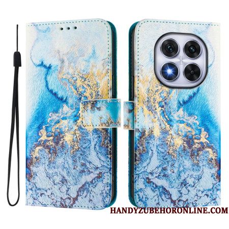 Bescherming Hoesje Xiaomi Redmi Note 14 Pro Plus 5g Oceaanmarmerpatroon