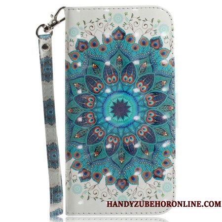 Bescherming Hoesje Xiaomi Redmi Note 14s Groene Mandala Met Koord
