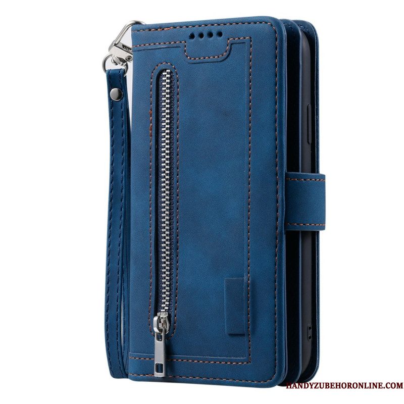 Bescherming Hoesje Xiaomi Redmi Note 15 Pro 5g Portemonnee Met 9 Kaartsleuven