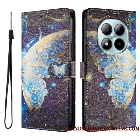 Bescherming Hoesje Xiaomi Redmi Note 15 Pro Plus 5g Grote Vlinder